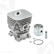 Cylinder complete for HUSQVARNA: 125 R, 128 R